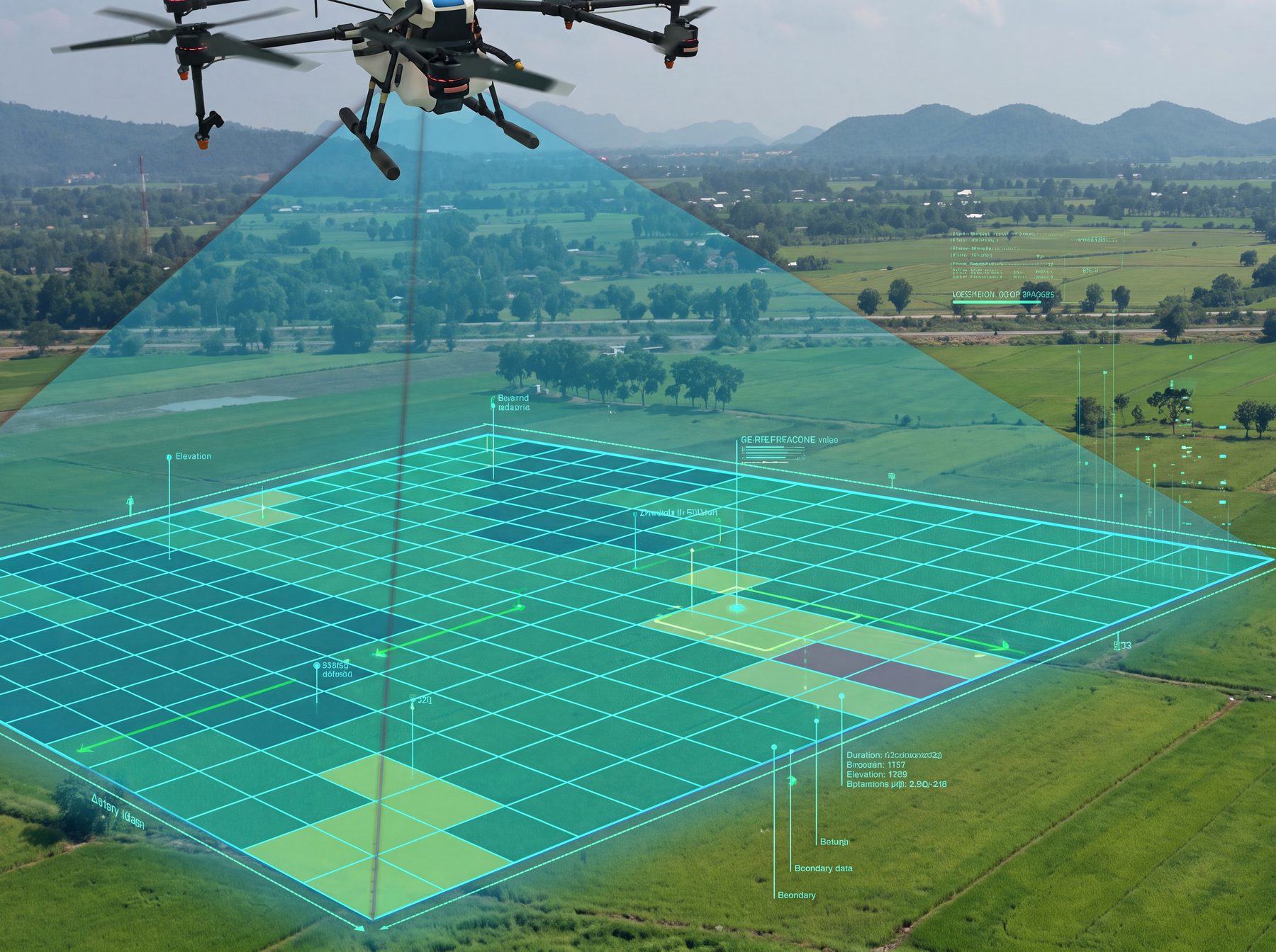Drone survey and mapping