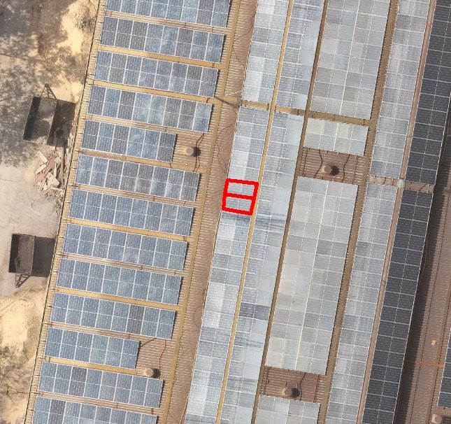 Solar farm aerial inspection